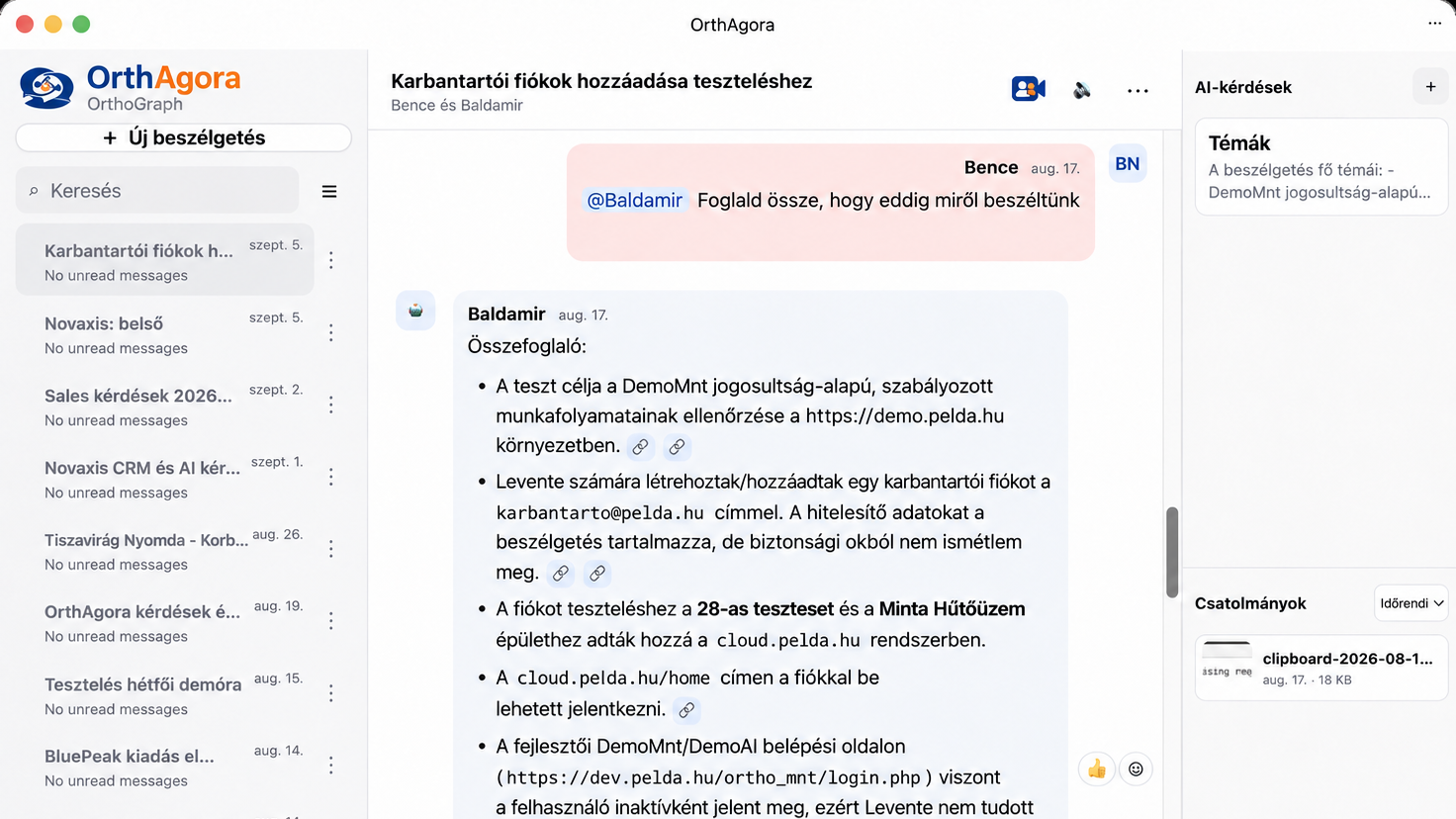 Válasz a meglévő tudásból
